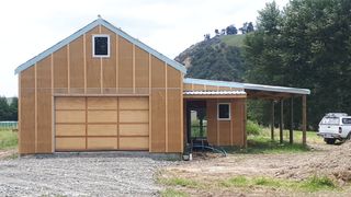 Two bedroom poleframed barn house